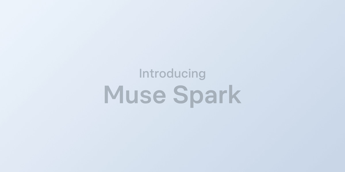 Introducing Muse Spark